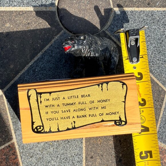 Vintage Honey Bear Bank - Picture 2 of 5